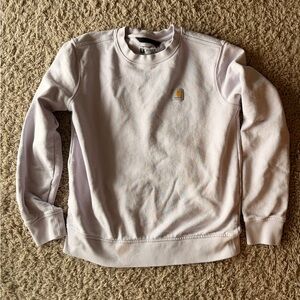 Carhartt women’s Light purple Crewneck Sweater